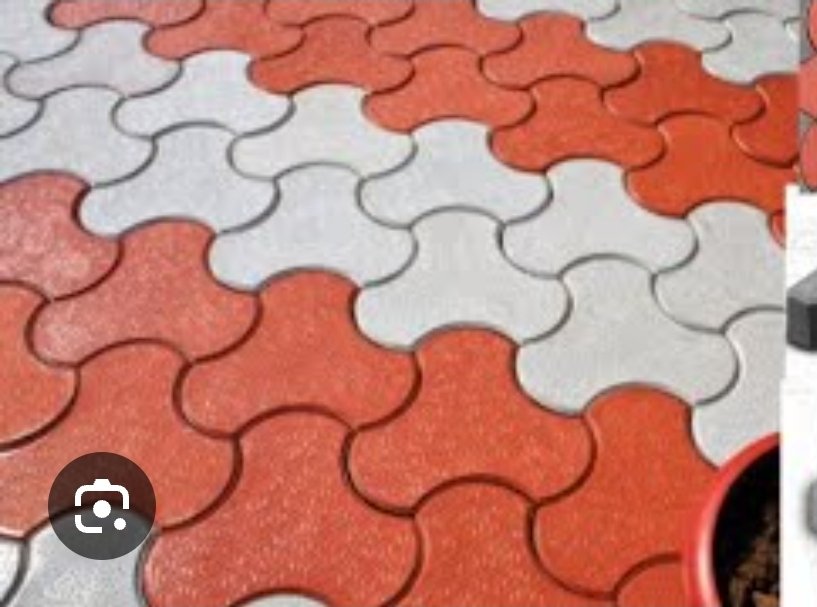 Wave paver pattern